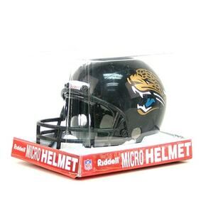 Riddell Jacksonville Jaguars Micro Football Helmet New in Box NFL Logo 5" Black